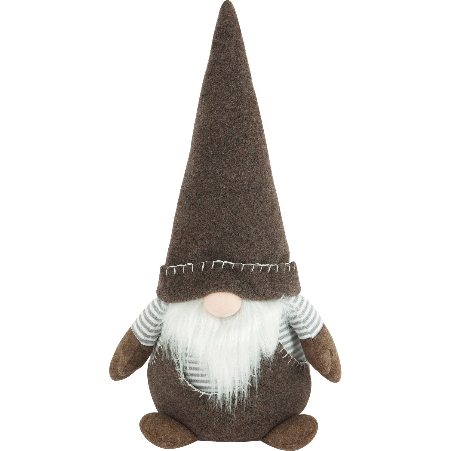 Deko-Figur Wichtel Polyester 20 cm x 17 cm x 48 cm Braun günstig online kaufen