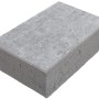 Graue Blockstufe 50x35x15 cm für Treppen und Einfassungen.