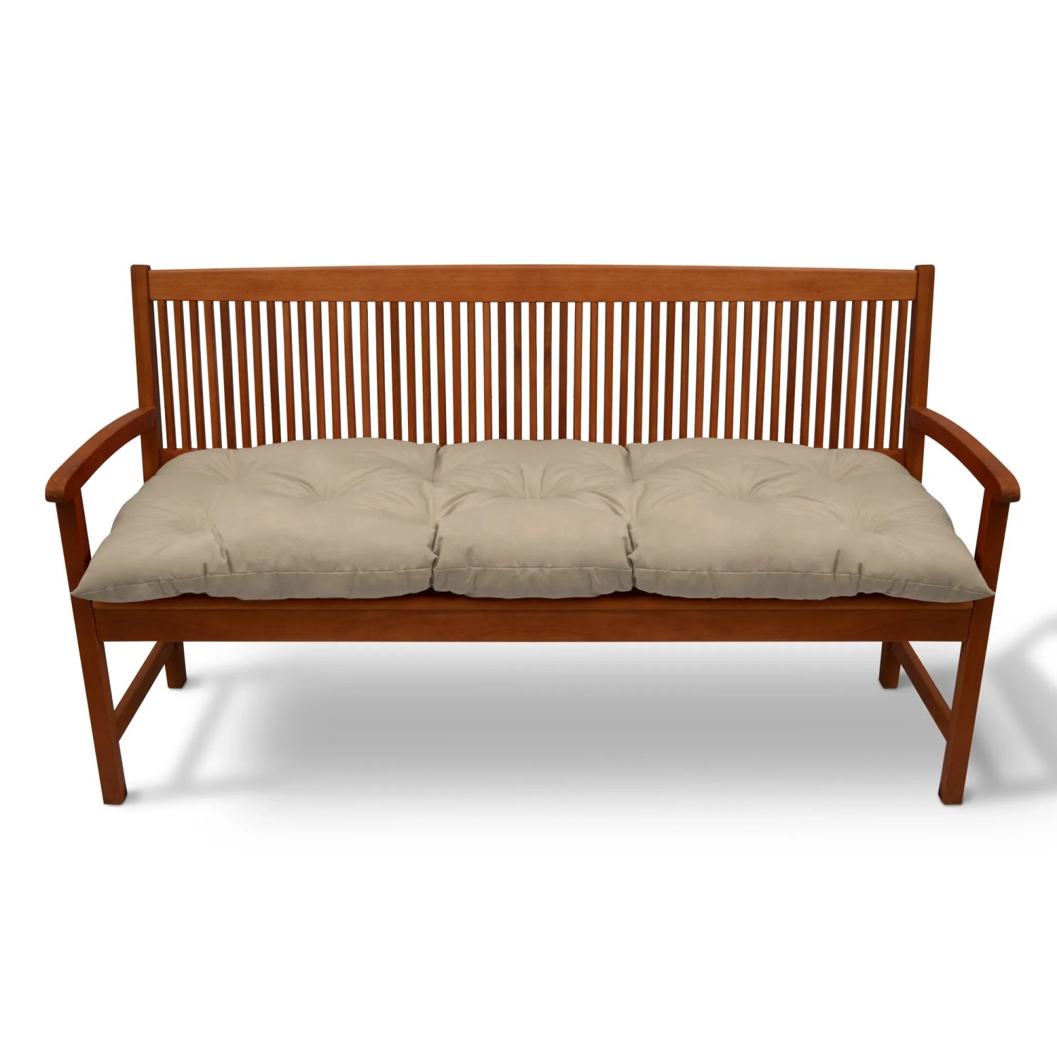 Beautissu Flair BK Bankpolster 180x50x8cm Natur
