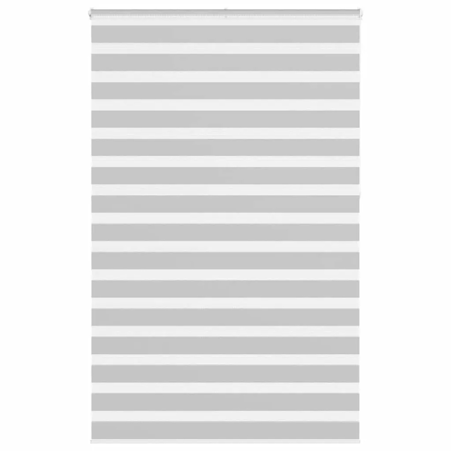 vidaXL Doppelrollo Hellgrau 140x230 cm Stoffbreite 135,9 cm Polyester 4014503