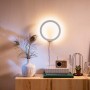 Philips Hue Sana Wandleuchte in Weiß, indirektes Licht für Wohnraum & Flur.