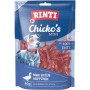 Rinti Chicko Mini Enten-Häppchen, 80g Packung. Getrocknete Hunde-Snacks mit 100% Ente.