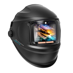 STAHLWERK Schweißhelm Raptor mit LED-Licht, Automatik Schweißermaske für optimalen Schutz beim Schweißen.