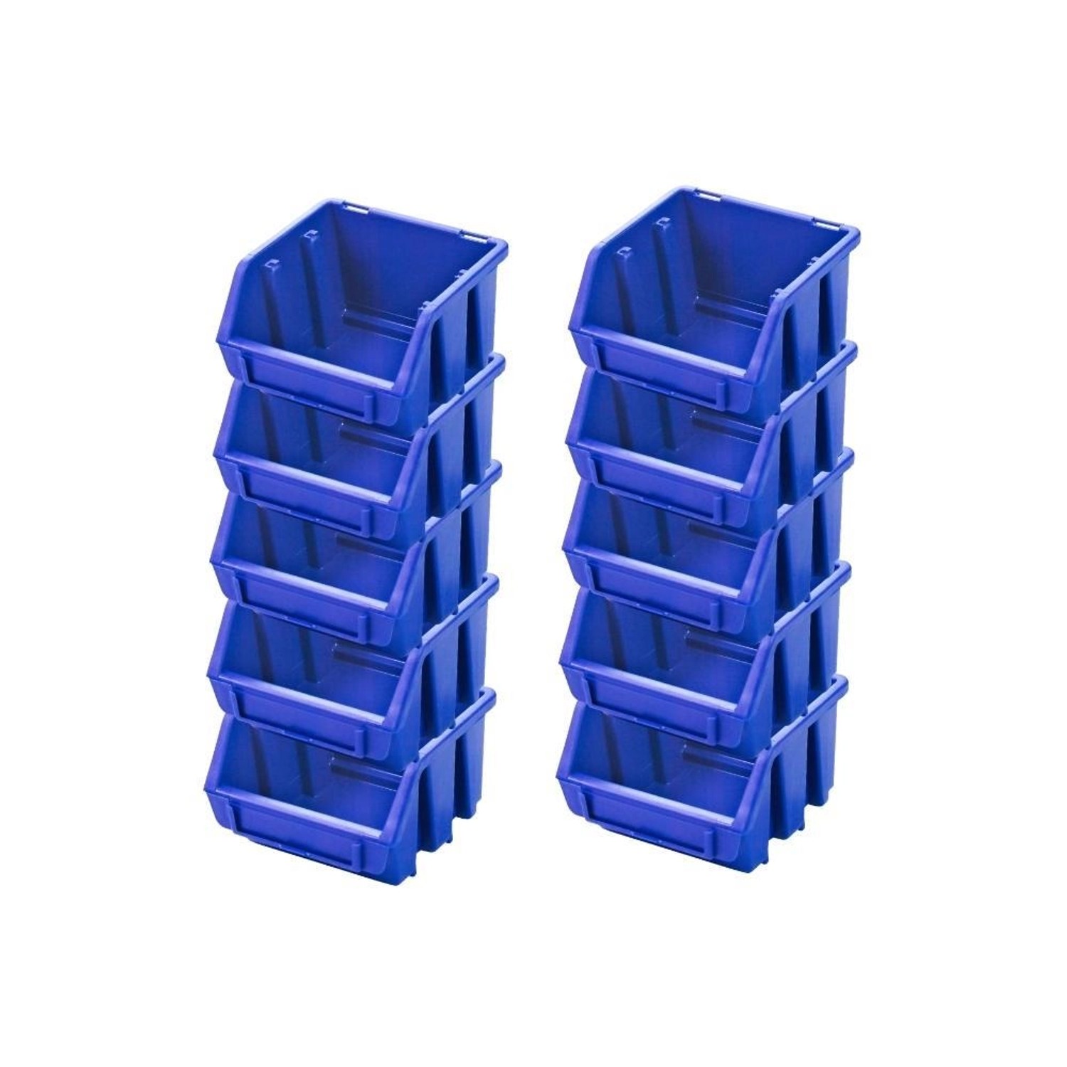 PROREGAL SuperSparSet 10x Sichtlagerbox 1 HxBxT 7,5 x 11,6 x 11,2 cm Polypr günstig online kaufen