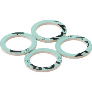 4 KÖRO HD-Dichtungsringe, 17x24x2 mm, für 1/4-3/8 Zoll Schraubverbindungen.