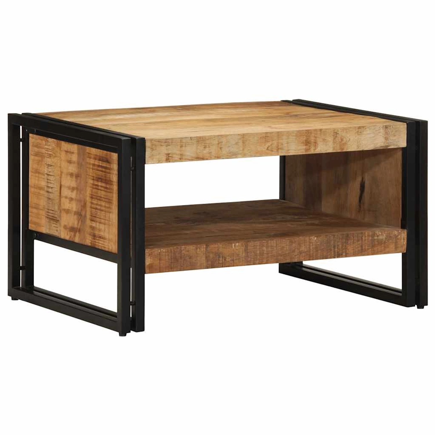 vidaXL Couchtisch 70x50x38 cm Raues Massivholz Mango 4102709 günstig online kaufen
