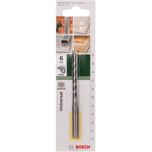 Bosch Mehrzweckbohrer SDS Quick, 6 mm, Universalbohrer für Bohrhämmer.