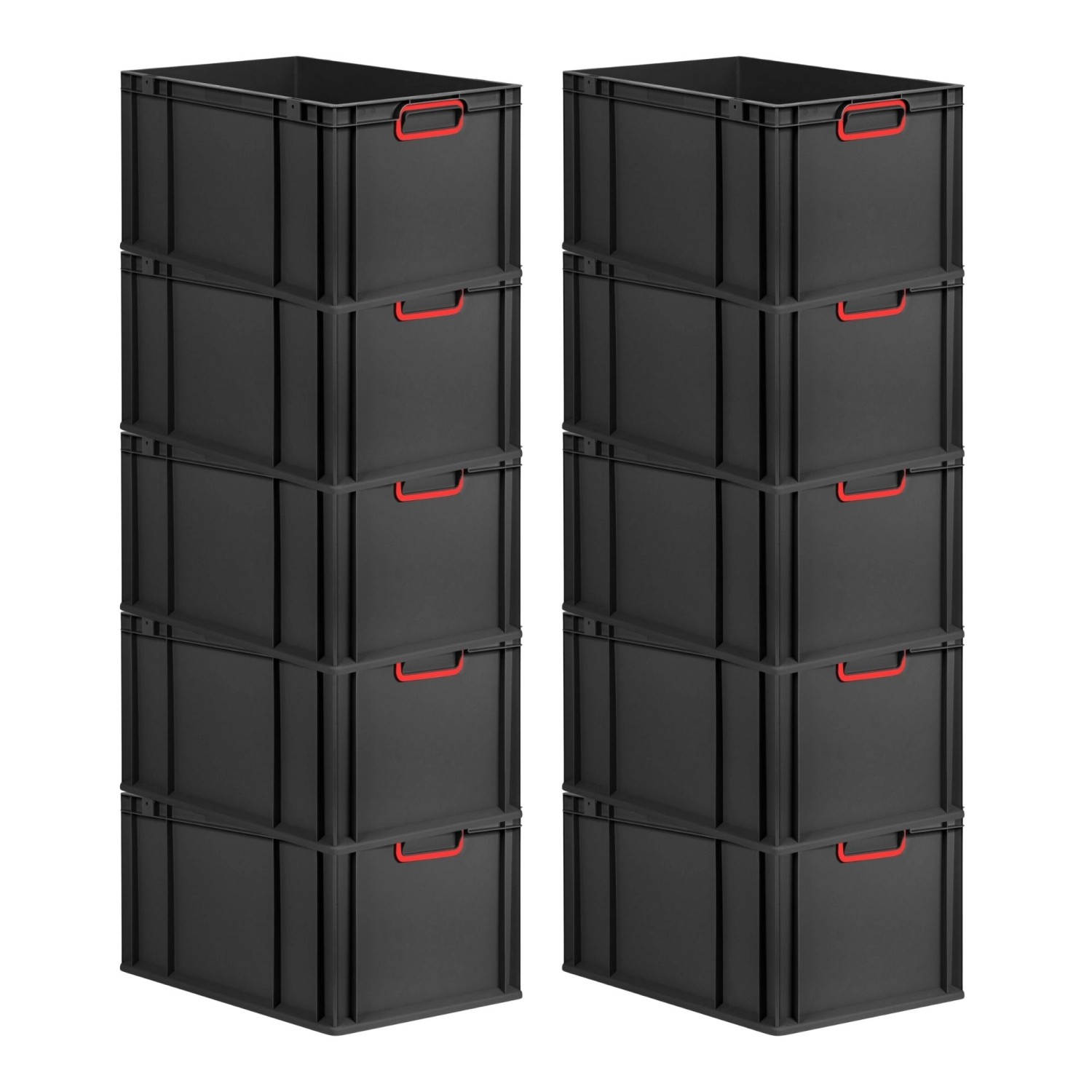 PROREGAL SparSet 10x Eurobox Nextgen Color HxBxT 32x40x60cm 65 Liter Griffe günstig online kaufen