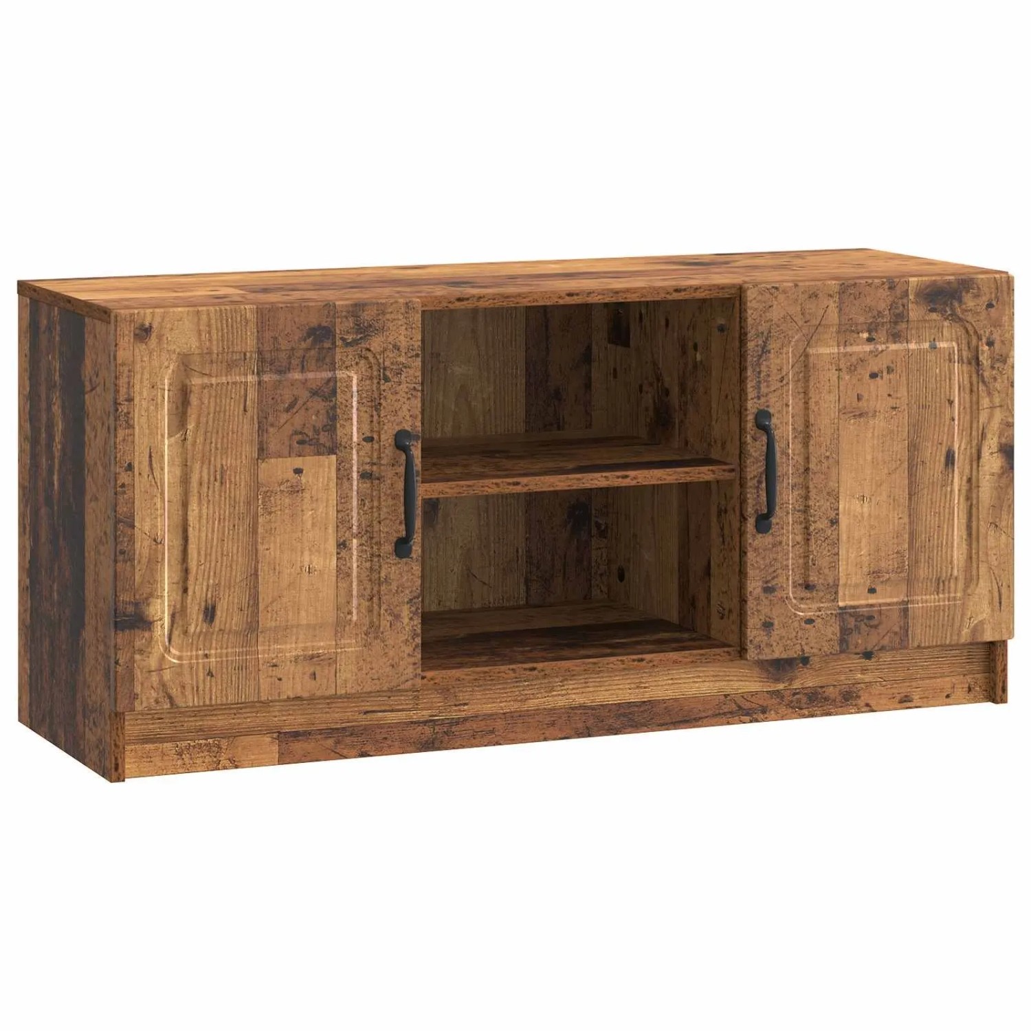 vidaXL TV-Schränk Altholz 102 x 34,5 x 47 cm Holzwerkstoff 895853