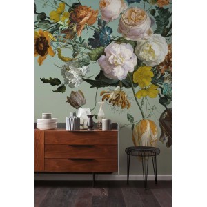 Fototapete mit Blumenmuster in Multicolor von Komar, 200x250 cm.
