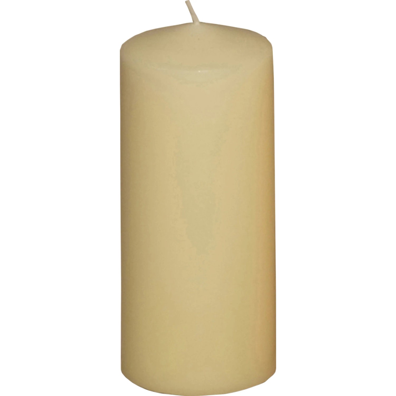 Stumpenkerze 130 mm x Ø 57 mm Champagner