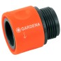 Gardena SB-Übergangs-Schlauchstück, orangefarbener Anschluss für 19 mm (3/4) Gewinde.