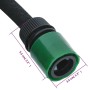 vidaXL Tropfschlauch Schwarz 50 m Gummi 155872_8