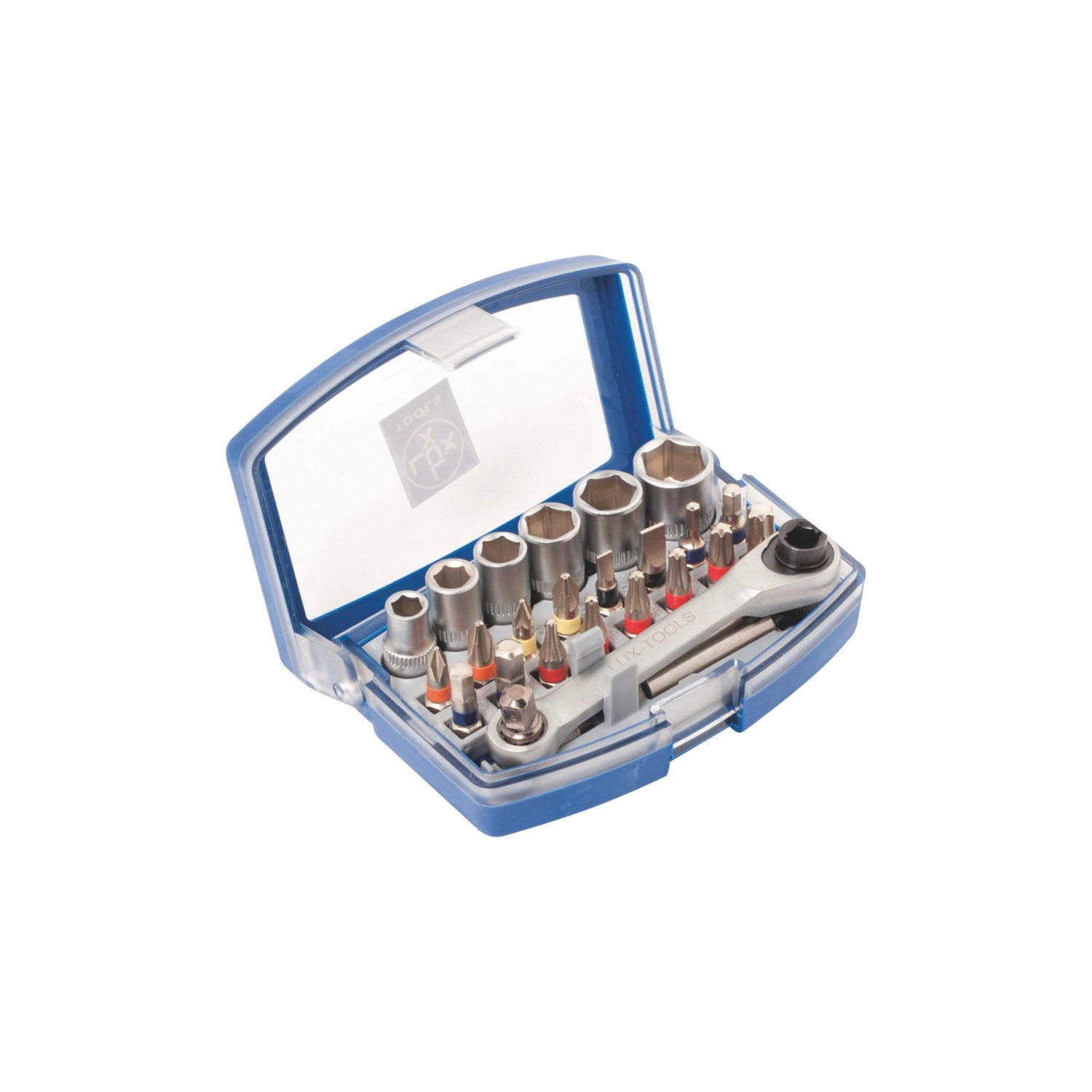 LUX Bit- und Steckschlüsselsatz Comfort 6,3 mm (1/4) 24-teilig