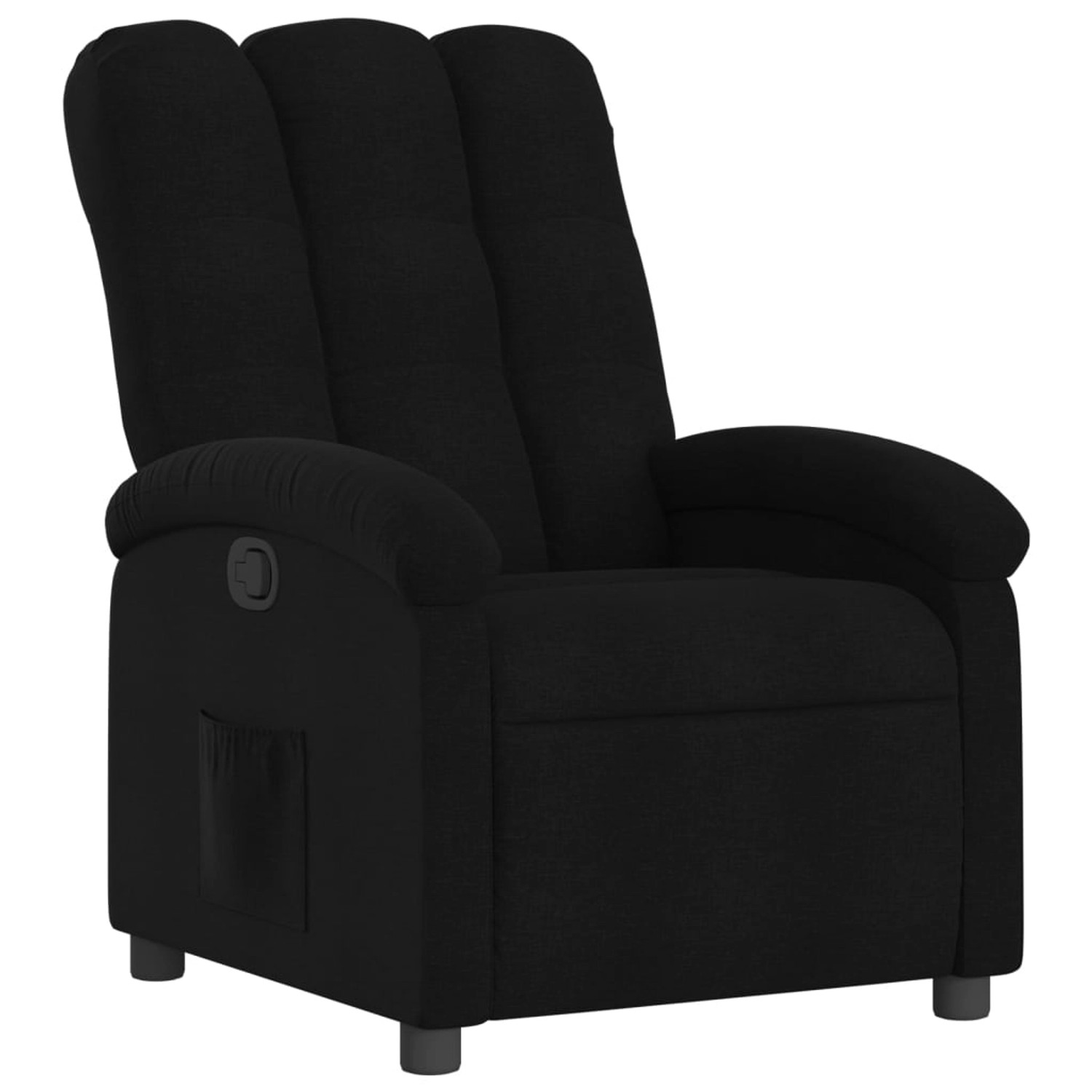 vidaXL Relaxsessel Schwarzer Stoff 3205382 günstig online kaufen
