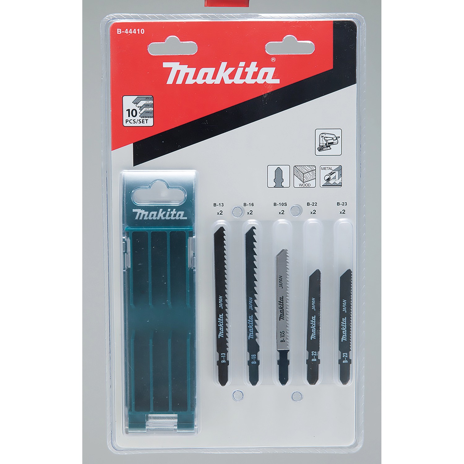 Makita Stichsägeblätter 10-teiliges Set B-44410 Sortiment A