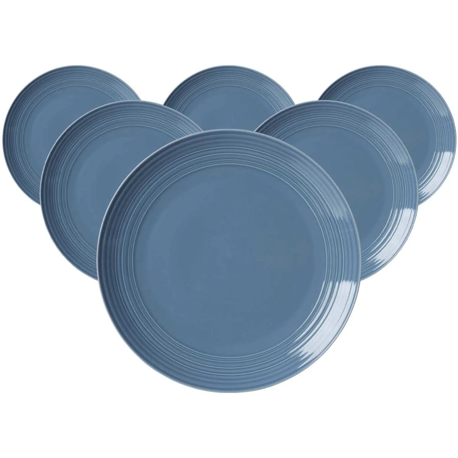 Ritzenhoff & Breker Levi Speiseteller 27 cm 6er Set Blau