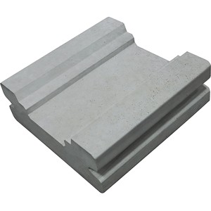 Diephaus Agona Ergänzungsprodukt in Grau, 22x22x8 cm für Einfassungen, Stufen und Mauersysteme.