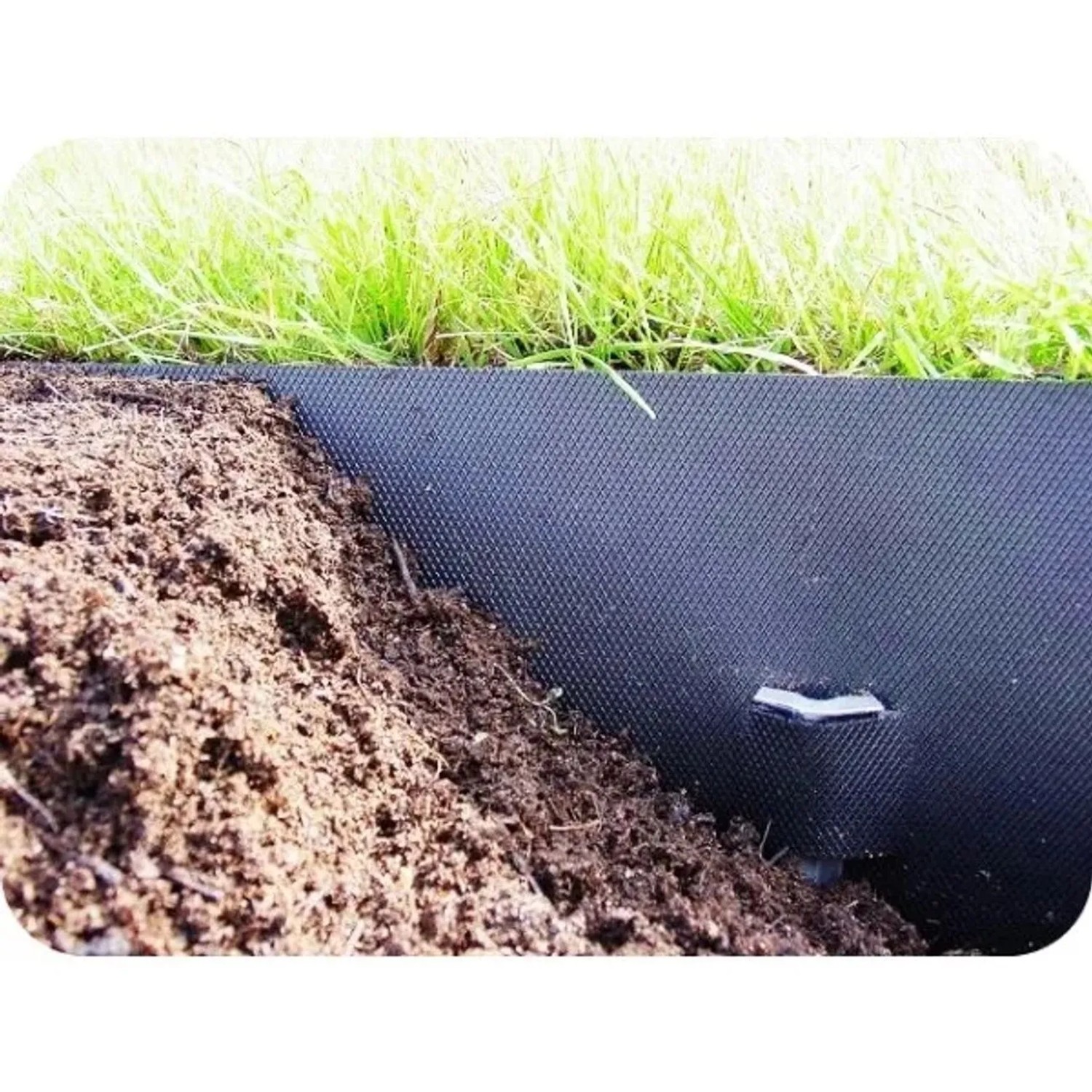 Green-Split Erdanker Metall 25 cm X 3 cm Silber 10er Set_5