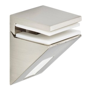 SOTECH Regalbodenträger Glasbodenträger KALABRONE MINI Edelstahloptik