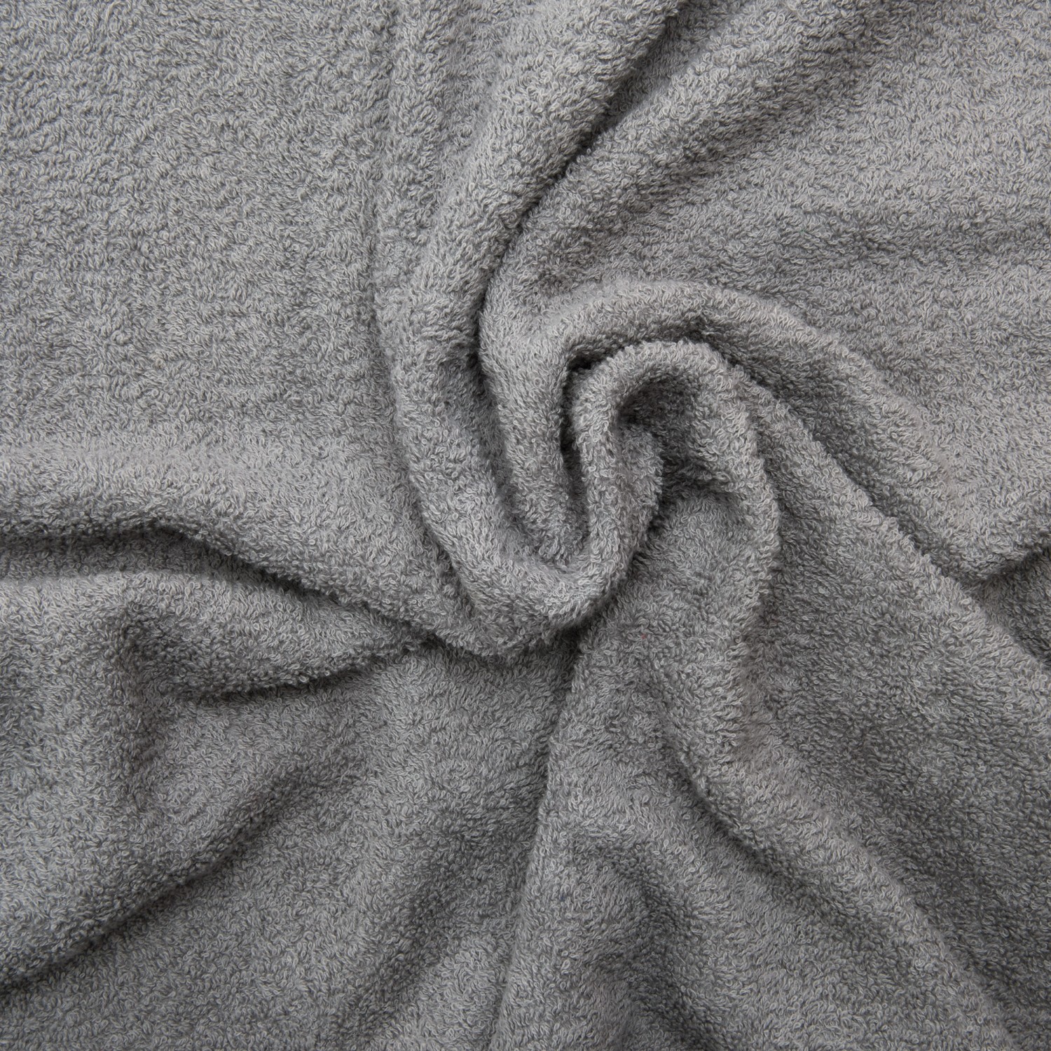 Graues Beautissu Marbella Handtuch (200x70cm) aus weichem Frottee, ideal als Liegenauflage.