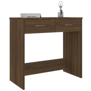 vidaXL Schreibtisch Braun Eichen-Optik 80x40x75 cm Holzwerkstoff 815476