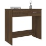vidaXL Schreibtisch Braun Eichen-Optik 80x40x75 cm Holzwerkstoff 815476_3