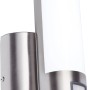LUTEC LED-Kameraleuchte Elara Secury-Light aus Edelstahl mit integrierter Kamera und Bewegungsmelder.