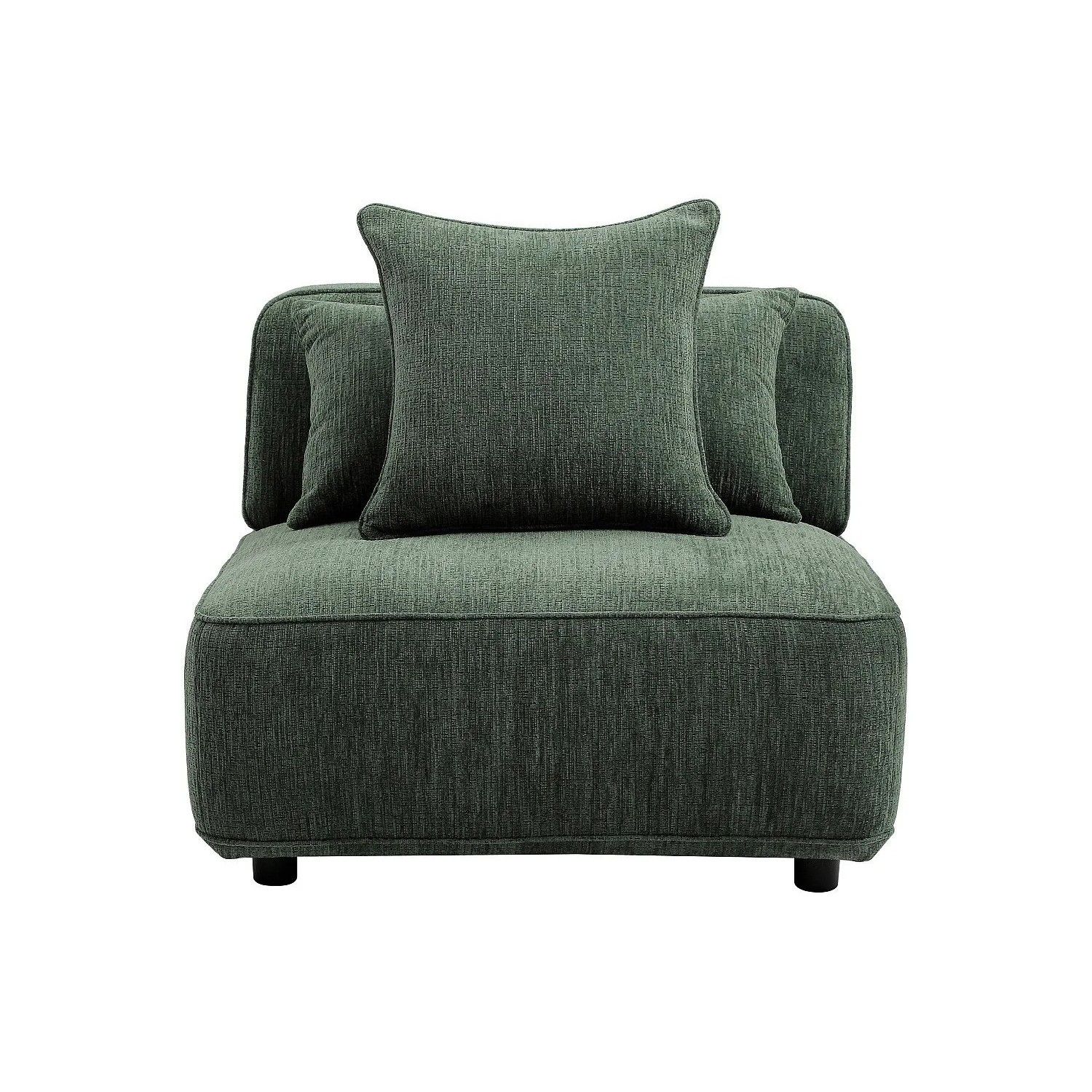 Vente-unique Sessel Mit Gerader Rückenlehne Lelaco Grün 91 cm