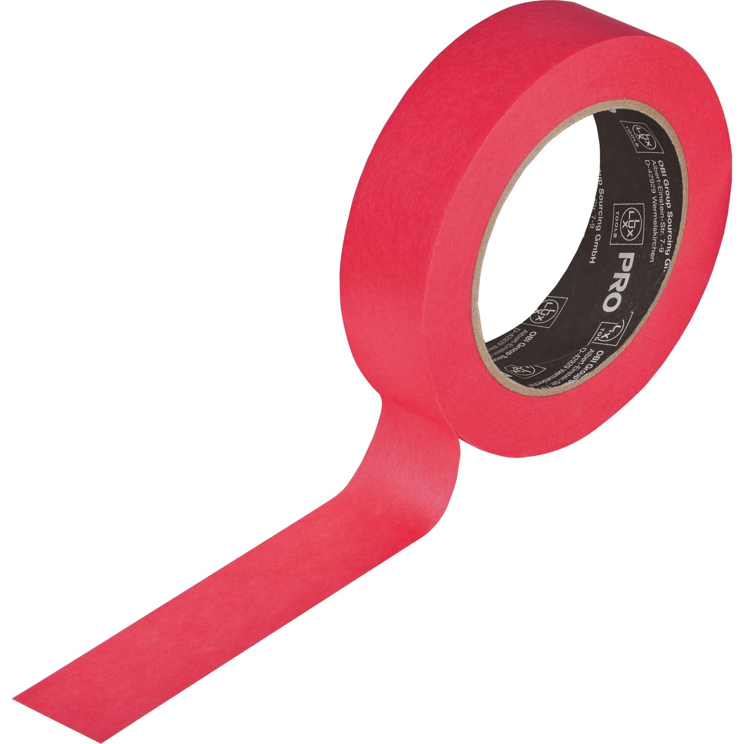 LUX-TOOLS PRO Washi-Tape Outdoor Rot 30 mm x 50 m