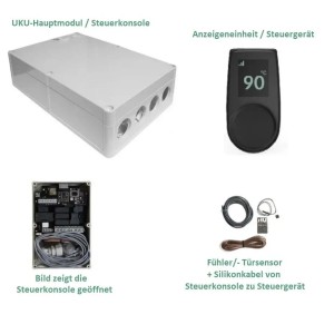 Chillroi Sparset Saunaofen 9 kw Finnisch Steuergerät Wifi mit App Steuerung