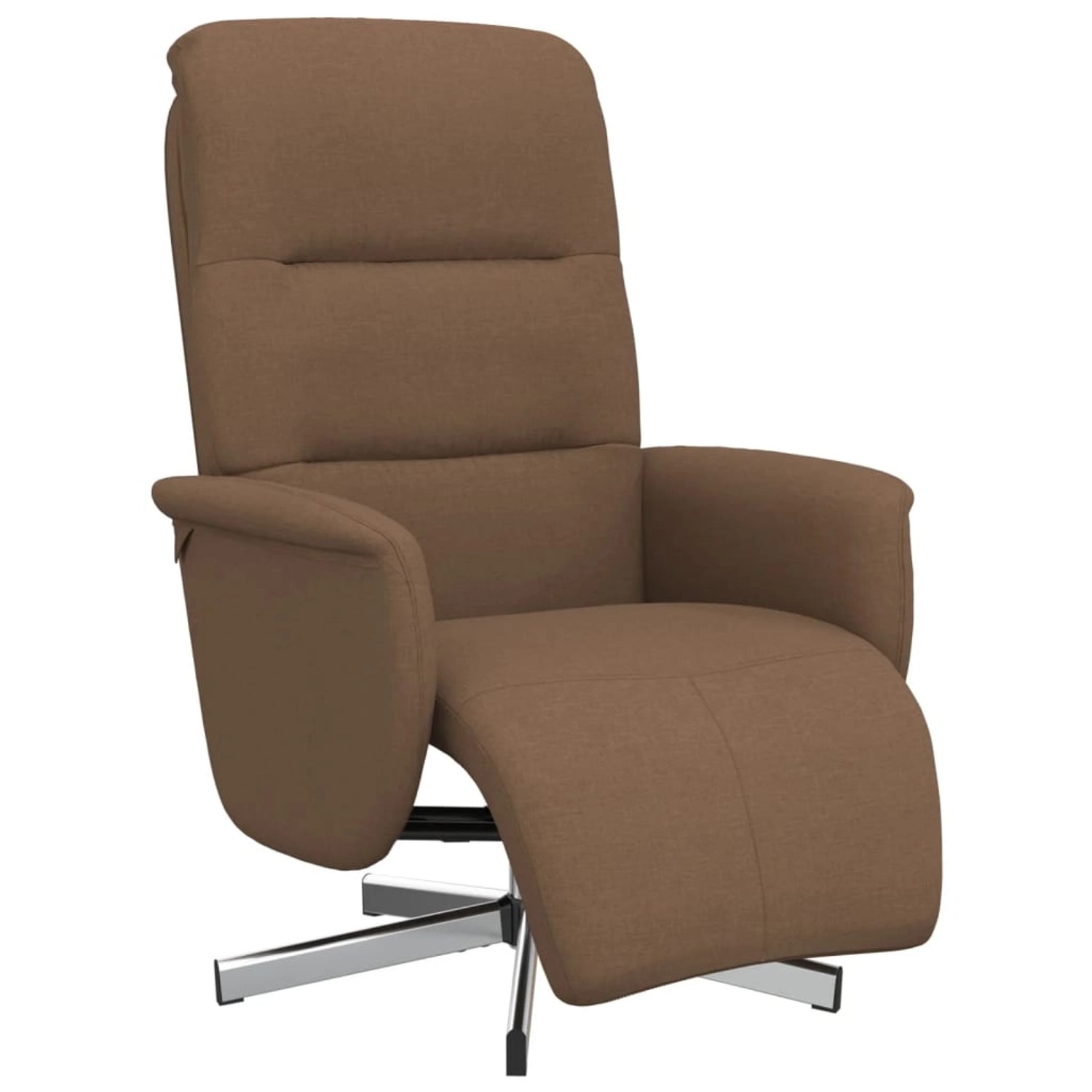 vidaXL Relaxsessel mit Fußteil Braun Stoff 356564 günstig online kaufen