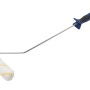 LUX Goldfaden-Roller XL mit blau-schwarzem Softgriff, 12 cm. Farbroller für gleichmäßigen Farbauftrag.