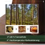 Outsunny Gartenbrunnen: Tannenholz-Herstellungsprozess von Baumstamm zu fertigem Produkt.