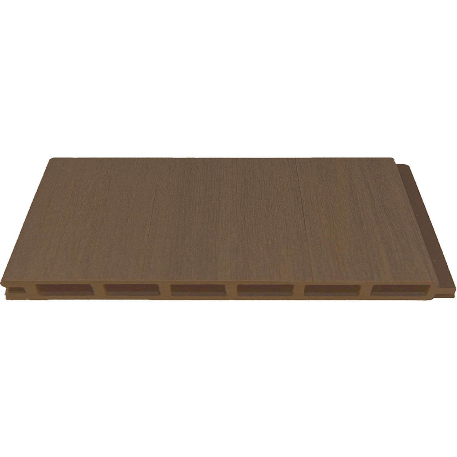 T&J Elskop-Serie WPC-Steckzaunsystem Teak 20 x 150 x 1790 mm günstig online kaufen