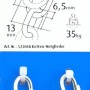 Conacord Ketten-Notglied Stahl Ø 3 mm x 16 mm_2