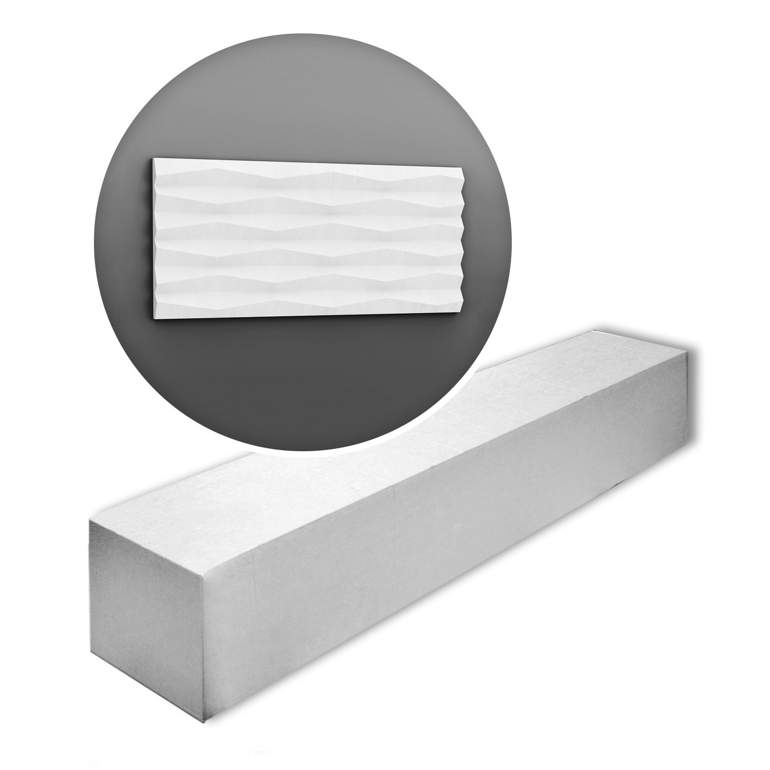 ORAC DECOR W112-Box MODERN 3D Wandpaneel 1 Karton Set mit 7 Zierelement 14  günstig online kaufen