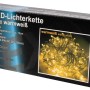 Lex 48er LED Lichterkette warmweiß mit transparentem Kabel, für innen & außen, auf der Produktverpackung.
