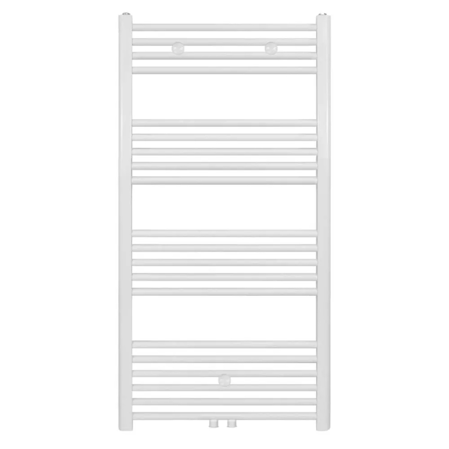 Belrad Badheizkörper Mittelanschluss Weiß Matt Gebürstet 1200 X 600 HxB 616 günstig online kaufen