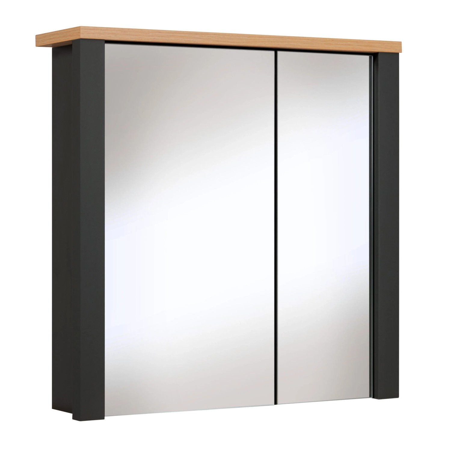 Veneto Spiegelschrank Anthrazit 70 x 20 x 70 cm