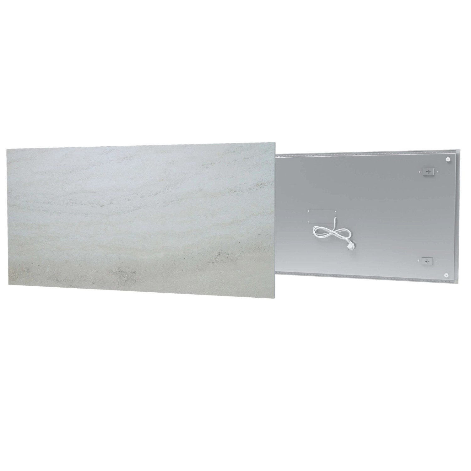 Fenix Infrarotheizung ECOSUN Keramik 400W 90 x 44,5 x 4,5cm Cream günstig online kaufen