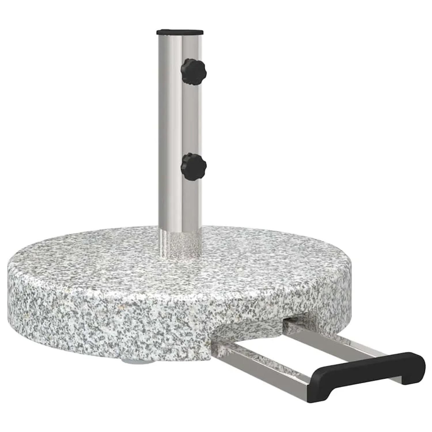 vidaXL Sonnenschirmständer Grau Ø 45 x 37,5 cm Granit 42002810