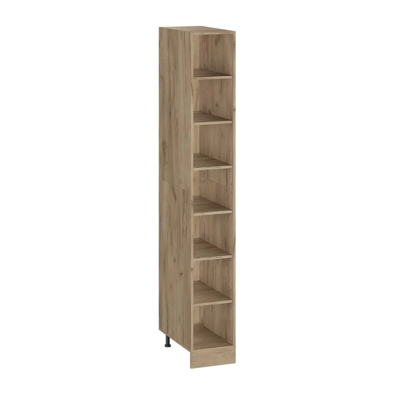 Vicco Küchenregal R-Line Goldkraft Eiche/Goldkraft Eiche 30 x 207 mit 7 Fächern Art Nr 60568