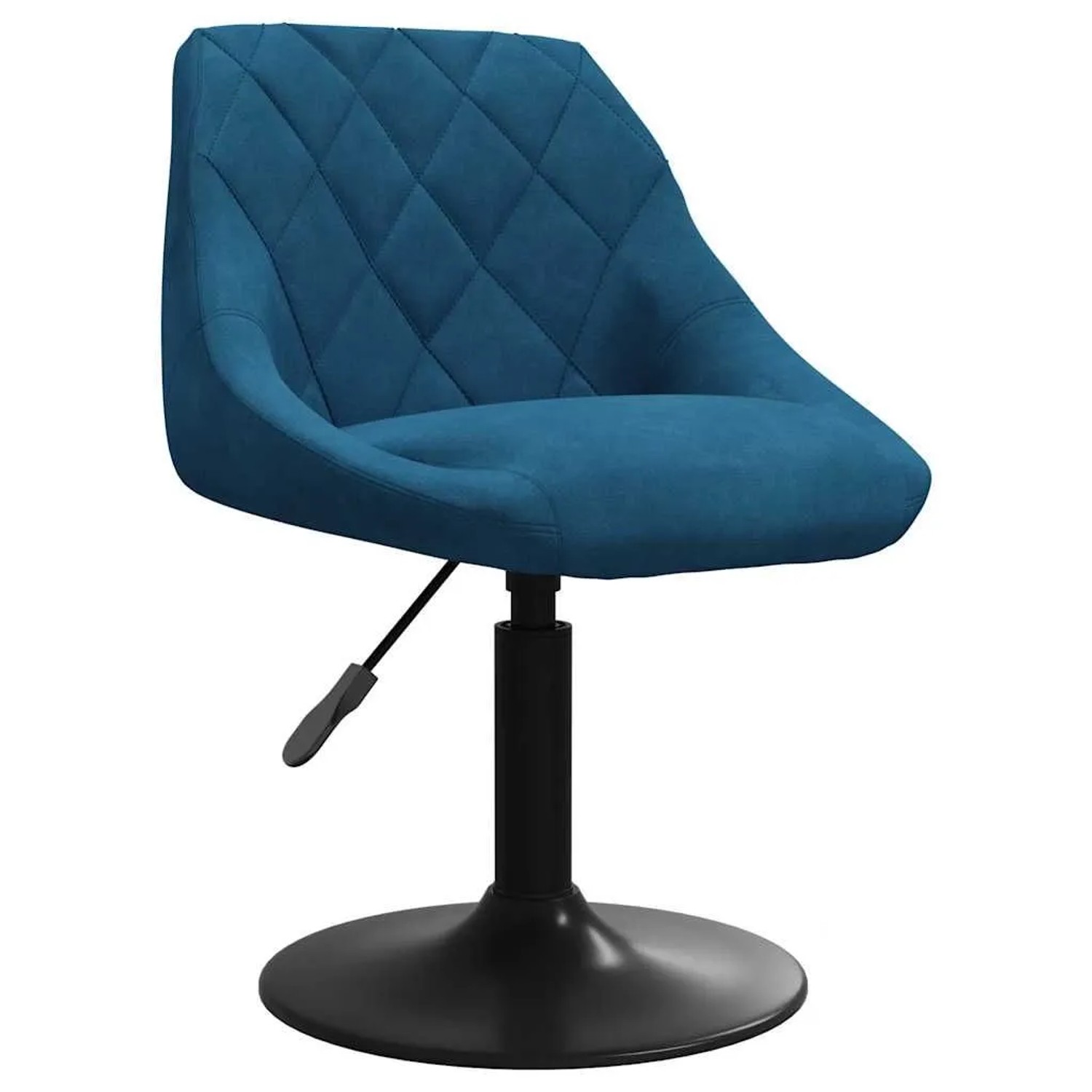vidaXL Barhocker Blau Samt 335320