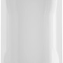 Rechteckige Badewanne Viva, 170x75 cm, aus Sanitäracryl, Aufsicht.