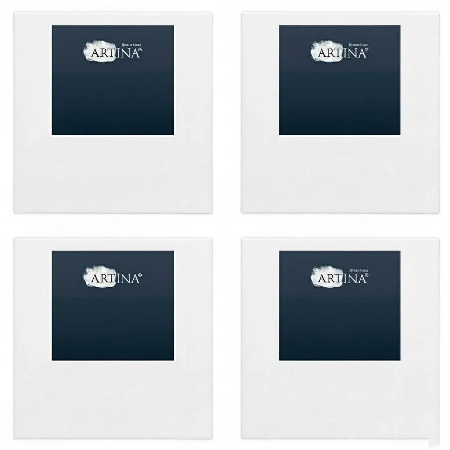 Artina Keilrahmen Leinwand Premium 40x60cm 4er Set
