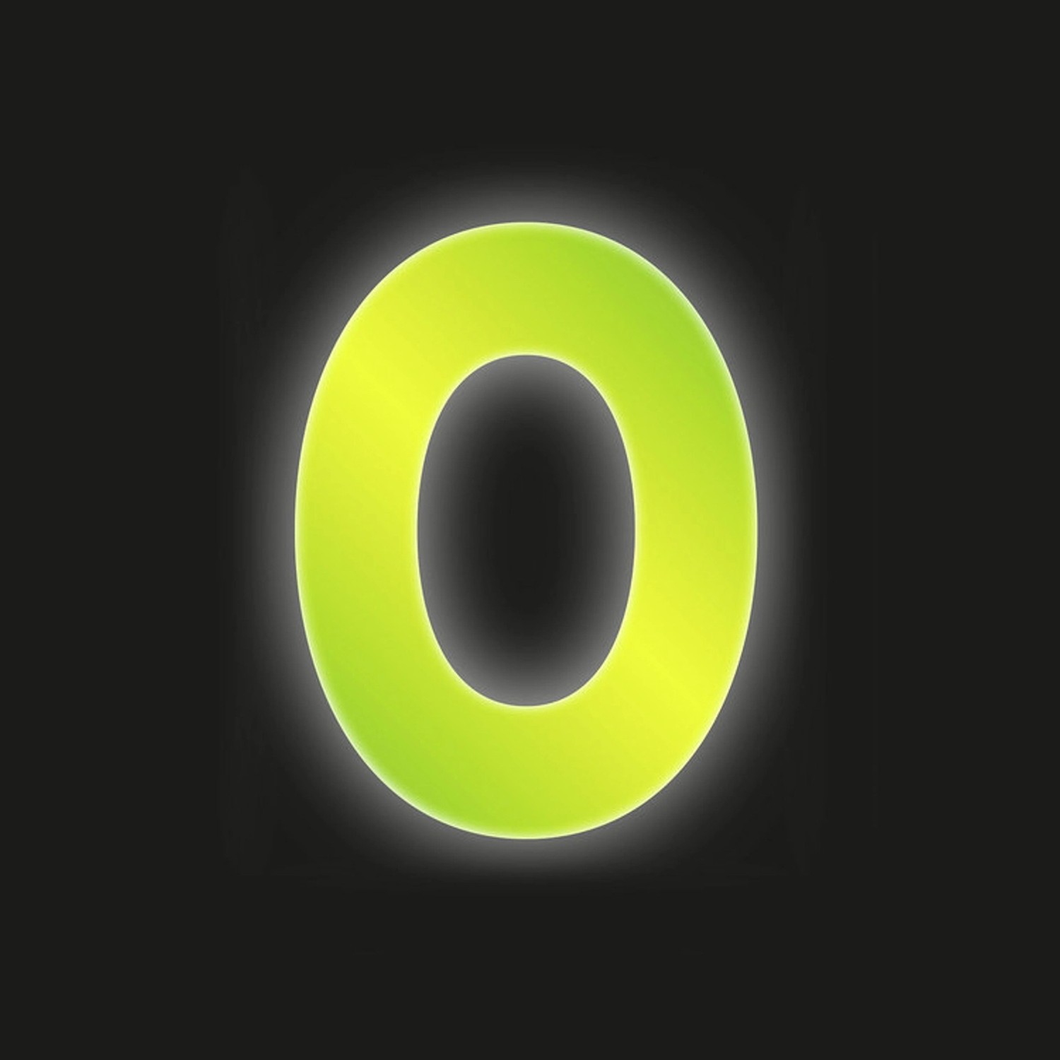 Conacord Klebebuchstabe O Reflektierend 8 cm Gelb günstig online kaufen