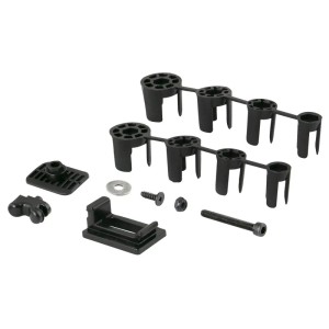 Montage-Zubehör für Force Schutzblech (24-29 Zoll MTB) zur Befestigung an Sattelstütze und Gabel.