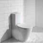 Ideal Standard WC-Sitz Connect, flaches Design in Weiß mit Softclosing.
