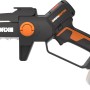 Worx Akku-Kettensäge WG325E.9, 20V, Einhand-Astsäge ohne Akku. Ideal zum Beschneiden und Entasten.